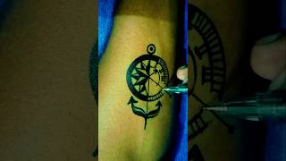 Simple pen tattoo design tattoo naruto trending art [upl. by Nosbig]