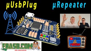 Nouvelle interface PC vers Radio µUsbPlug µRepeater by F8ASB pourtoi radioamateur [upl. by Cirred]