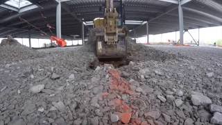 Trenching With Geogrid [upl. by Amimej]