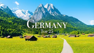 Top 25 Places To Visit In Germany  Travel Guide [upl. by Esineg929]