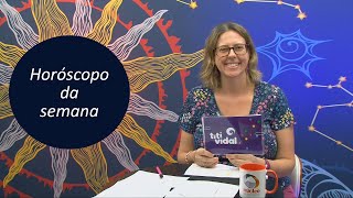 Horóscopo e previsões astrológicas da semana de 5 a 11 de maio de 2019 por Titi Vidal [upl. by Tuesday]