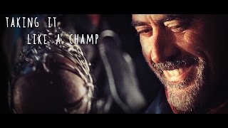 Negan  Taking it Like a Champ TWD [upl. by Eznyl786]