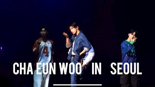 20240217 CHA EUN WOO in Seoul quotJust One 10 Minutequot Mystery Elevator [upl. by Woermer]