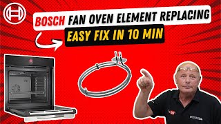 How to replace Bosch Neff Siemens fan oven element [upl. by Uhsoj]