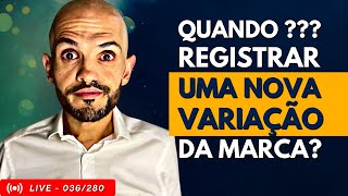 Quando registrar variações de uma marca [upl. by Odracir]