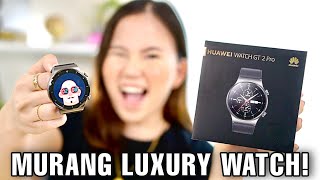 HUAWEI WATCH GT2 PRO BEST SMARTWATCH SO FAR [upl. by Hamford703]