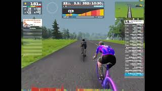 Zwift Tour de Andrasta stage 2 Cat C Yorkshire Double Loops [upl. by Gaylene]