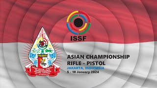 10m Air Pistol Men  2024 Jakarta INA  ASIA OLYMPIC QUALIFICATION RIFLE amp PISTOL [upl. by Kevan]