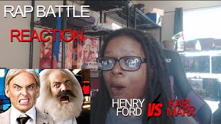 First Time Hearing Epic Rap Battles  Henry Ford vs Karl Marx  Reaction [upl. by Popele]