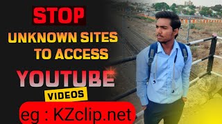 ✅The Ultimate Guide to Stop Unknown website to Access your YouTube videos   in 2023 [upl. by Olram]