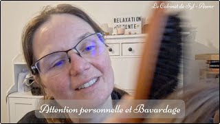 ASMR FR  Attention personnelle et bavardage chuchotement [upl. by Qulllon]