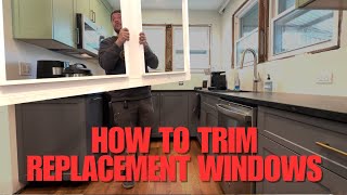 DIY Window Casings and Extension Jambs The Easy Way [upl. by Lynne874]