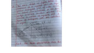 solved numerical to find Mean precipitation by Theissen polygon method [upl. by Ettenrahc767]