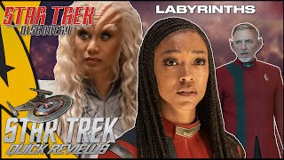 The Best Episode Yet Labyrinths  Star Trek Discovery Season 5 Episode 8  TrekHammer Quick Review [upl. by Satterlee477]