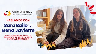 Nuestras alumnas pasan a la siguiente fase de las Becas Europa Santander [upl. by Neelyad]