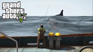 GTA 5  DANS LA PEAU DUN MARIN PECHEUR [upl. by Acceber]