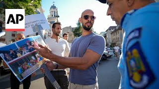 Andrew Tate protests Last Supper parody at Olympics opening ceremony [upl. by Virge]