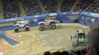 Monster jam nutter center 2015 Monster Truck intro [upl. by Lapointe702]