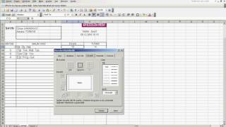 microsoft excel de fatura yapımı [upl. by Mueller]