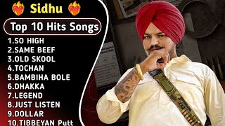 Best Of Sidhu Moose Wala  Latest Punjabi Songs Sidhu Moose Wala Songs  All Hits Of Sidhu Songs [upl. by Nekcerb622]