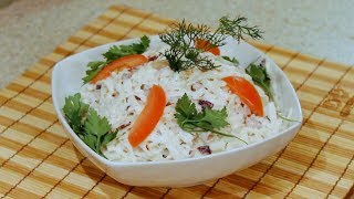 Салат quotУзбекистанquot из черной редьки и мяса [upl. by Mauceri]