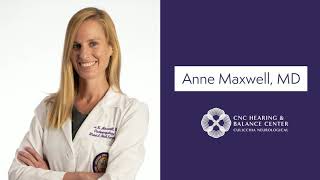 Anne Maxwell MD on Neurotology [upl. by Aihpos]