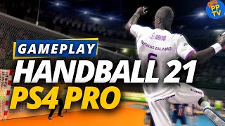 Handball 21 PSG vs Barcelona PS4 Pro Gameplay  Pure Play TV [upl. by Rednaeel]