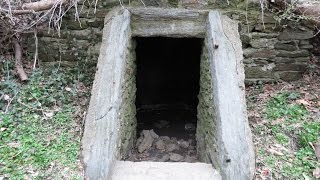 The Cave of Kelpius Hermits Cave in the Wissahickon valley Philadelphia PA [upl. by Solraced704]