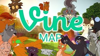 Complete Warrior Cats VINE MAP [upl. by Mojgan498]