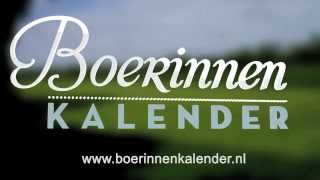 Februari de maand vanDonna  Boerinnen Kalender 2014 [upl. by Brucie]