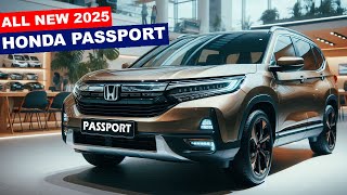 2025 Honda Passport SUV The Perfect Balance of Adventure and Comfort [upl. by Hgielar]