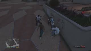 GTA V ballas kills Aztecas part 15 [upl. by Ruford]