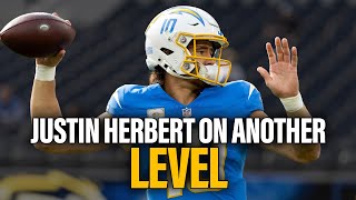 Justin Herbert Is on Another LEVEL  The Chargers face the seasons toughest stretch [upl. by Aihseket]