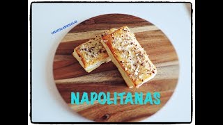 NAPOLITANAS de Crema Pastelera de CHOCOLATE BLANCO  Receta Fácil [upl. by Ahsets783]