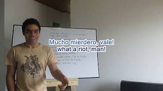 Spanish Lesson Profanities Curse Words  Street Language Especial lesson [upl. by Arinayed]