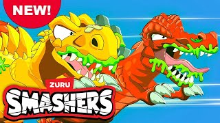 SMASHERS Treasure Chest Brawl  Season 5 Episode 11  Smashers World  Zuru  Animated Stories [upl. by Wing797]