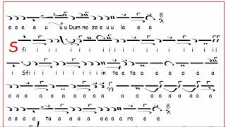 Doxologie Mare glas 4 leghetos de Hurmuz Hartofilax  Asmaticon Sfinte Dumnezeule pe larg [upl. by Cassady996]