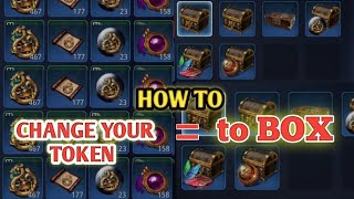 HOW TO CHANGE TOKEN TO MYSTERY BOX  MIR4 [upl. by Reinertson304]