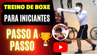 TREINO DE BOXE PARA INICIANTES [upl. by Scribner22]