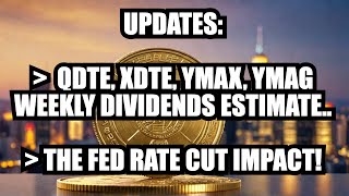 YieldMax amp Roundhill ETFs Announce Weekly Dividends  Fed Rate Cut Impact [upl. by Neicul]