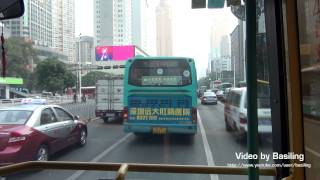 XMQ1 深圳巴士集團 SBG 金龍 XMQ6116G  1 火車站五方廣場 ShenZhen Bus Rt1 [upl. by Kier]