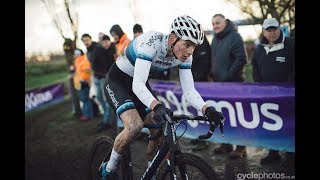 Highlights Cyclocross DVV Trofee Azencross Loenhout  Round 6 201718 Men Elite [upl. by Rasmussen]