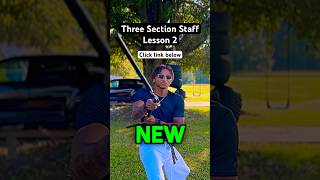 Learn This Three Section Staff Technique [upl. by Airdnekal]