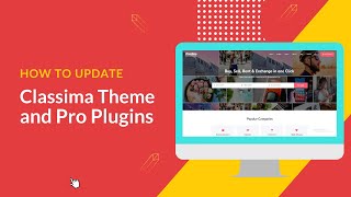 How to update Classima theme and Pro plugins  Classima Theme  Classified Listing [upl. by Stevana]