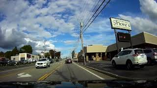 Driving in North Providence Rhode Island [upl. by Nefets]