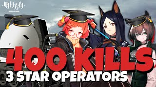 Arknights Annihilation 3 Dobermann Graduation Guide  Using Three Stars Lancet2 and Dobermann [upl. by Ekul950]