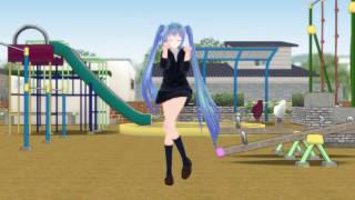 【MMD】正露丸2000Seirogan2000  Tda式JK初音ミクMiku Hatsune JK Style [upl. by Weide649]