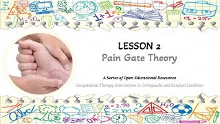 Lesson 2 Pain Gate Theory [upl. by Nylyahs]