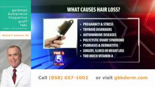 Hair Loss Prevention amp Tips  Mitchel Goldman MD  San Diego [upl. by Pacien]