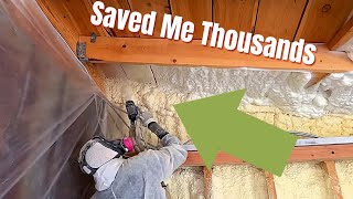 No More DIY Spray Foam Not As Expensive As You Think [upl. by Alyssa144]